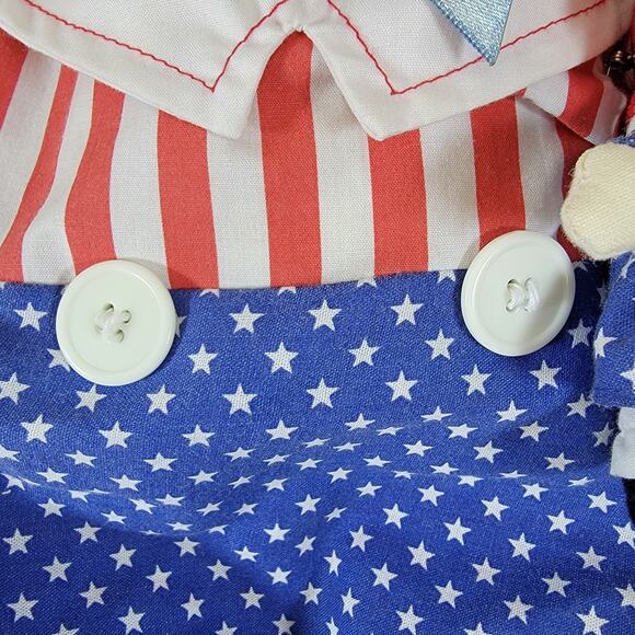 Applause Raggedy Ann and Andy Dolls Set Stars and Stripes 1998 HSN Limited 5000 - Picture 8 of 12